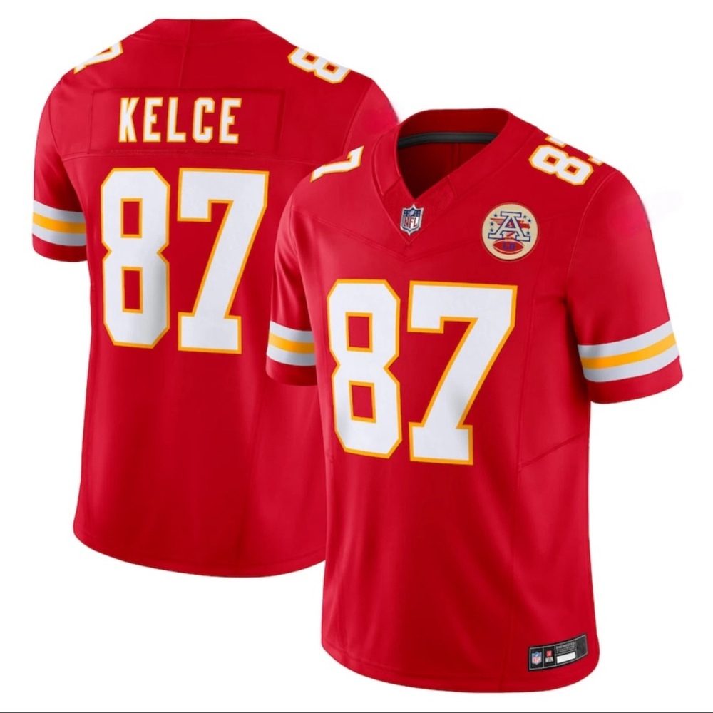 NWT Youth Chiefs #87 Travis Kelce Red